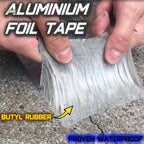 Aluminum Foil Butyl Rubber Tapes Self Adhesive Waterproof Tape