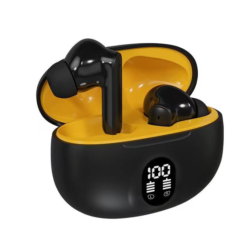 Stereo 895B Wireless Earphones – Bluetooth 5.4, Deep Bass, Waterproof, LCD Display, Long Battery - SS Smart Store