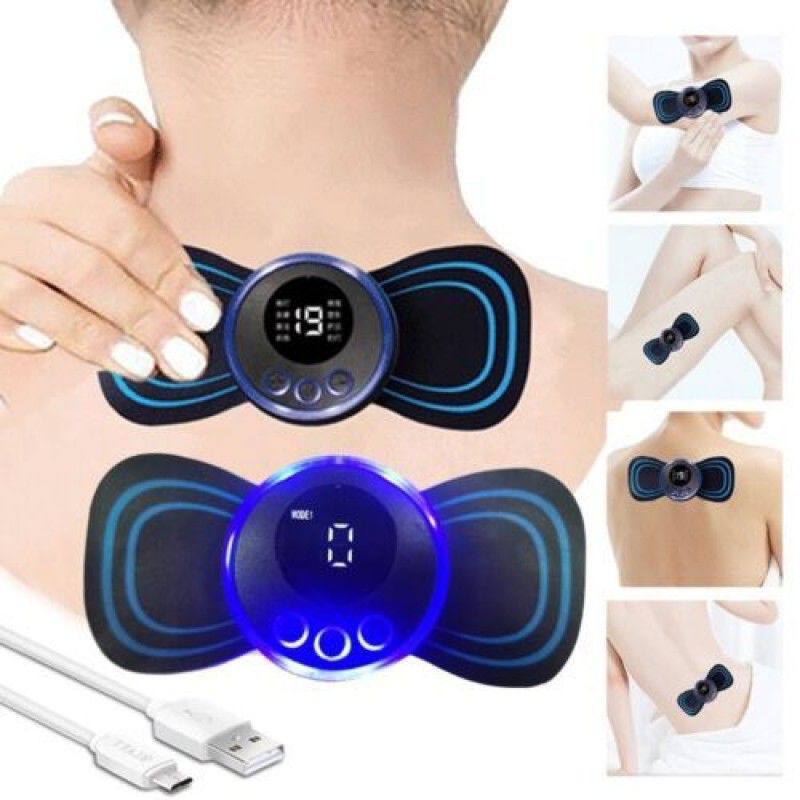Wireless EMS Mini Massager – Portable Pain Relief Butterfly 💆‍♂️⚡ - SS Smart Store