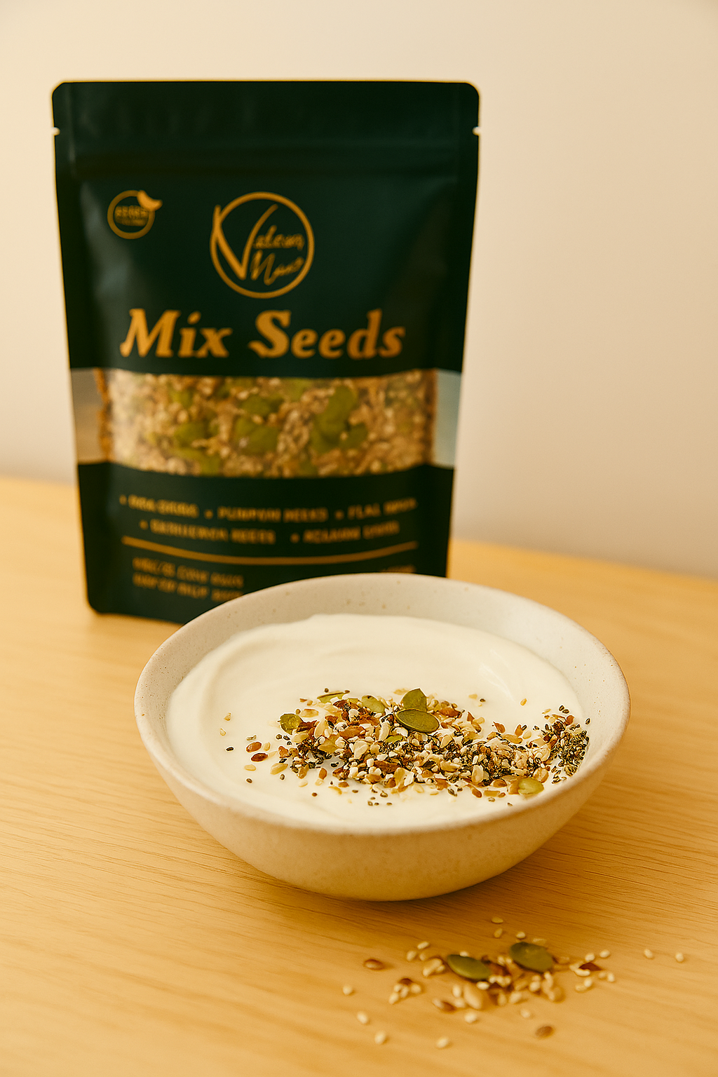 Premium Mix Seeds 250g – Chia, Flax, Pumpkin, Sunflower & Sesame