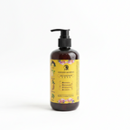 Floral hair dye shampoo from SS Smart Shop, showing vibrant floral design and the bottle with colorful packaging.