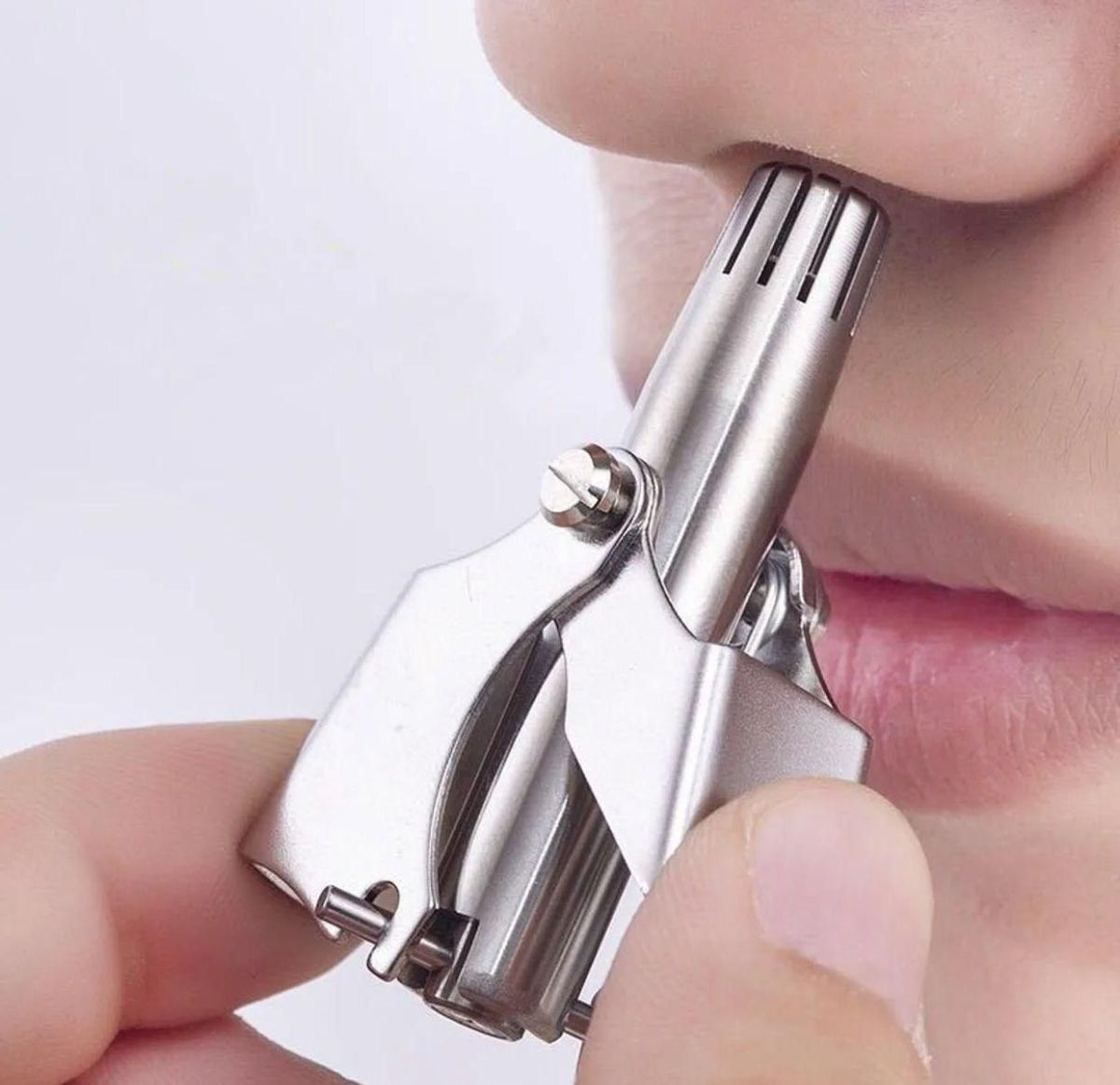 Nose Hair Trimmer – Stainless Steel, Easy Grooming - SS Smart Store