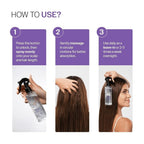Hair growth spray in 200ml bottle by SS Smart Shop, featuring a spray nozzle and clear packaging for hair care treatment.