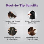 Hair growth spray in 200ml bottle by SS Smart Shop, showcasing the cosmetic product with spray nozzle and packaging details.