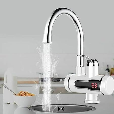 Instant Electric Faucet with Digital Display and Rapid Heating - SS Smart Store