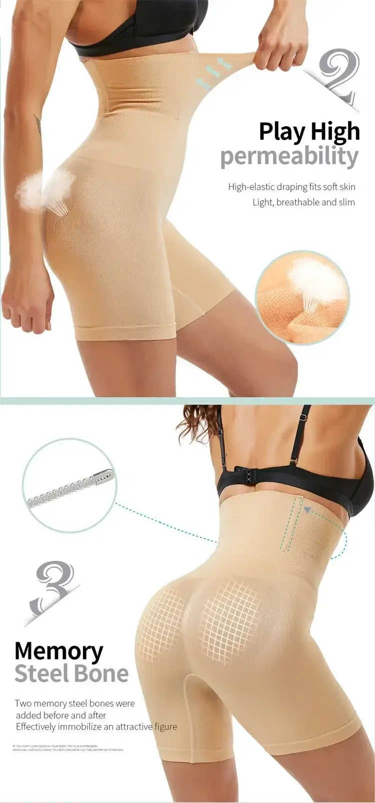 Last Days 50% off - Seamless Lower Body Slimming High Waist Body Shaper - SS Smart Store