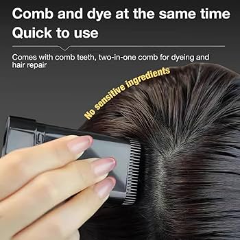Gegemon Black Hair Wand instant root touch-up stick by SS Smart Shop, 16g, for quick hair color correction and root concealment.