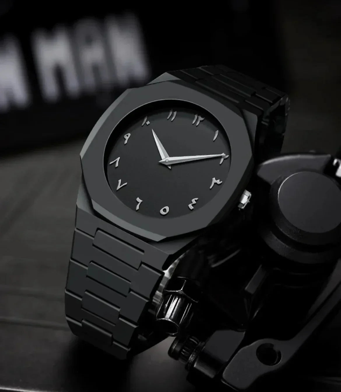 Full Black Aura Quartz Watch – Premium Analog Watch for Men & Boys - SS Smart Store