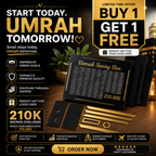 Umrah Saving Box – Buy 1 Get 1 FREE