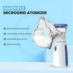 Mini Portable Silent Mesh Nebulizer — Handheld Inhaler for Asthma & Respiratory Care - SS Smart Store