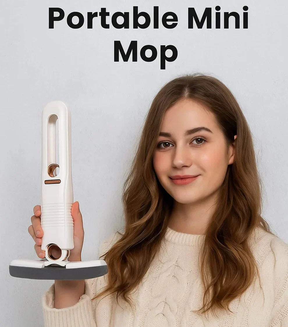 Portable Mini Squeeze Mop – Compact & Lightweight Cleaner - SS Smart Store