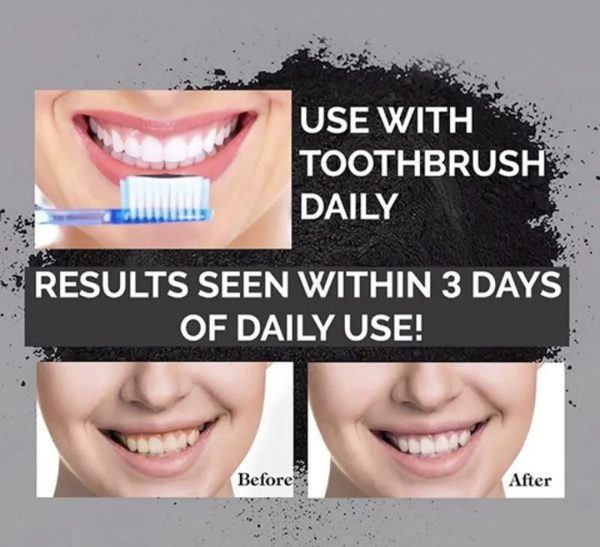 Charcoal Teeth Whitening Powder Deep Cleansing - SS Smart Store