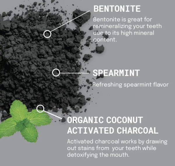 Charcoal Teeth Whitening Powder Deep Cleansing - SS Smart Store