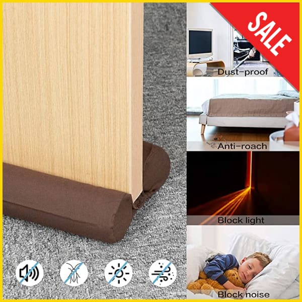 Pack of 5 – Door & Window Draft Stoppers (Hot & Cold Protection) - SS Smart Store
