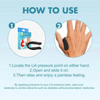 Acupressure Hand Clip for Sugar Control & Headache Relief - SS Smart Store