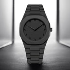 Full Black Aura Quartz Watch – Premium Analog Watch for Men & Boys - SS Smart Store