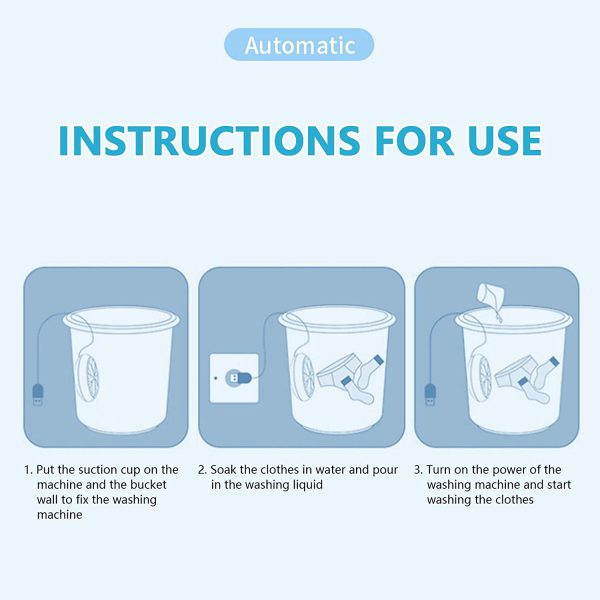 2-in-1 Portable Mini Washing Machine - SS Smart Store