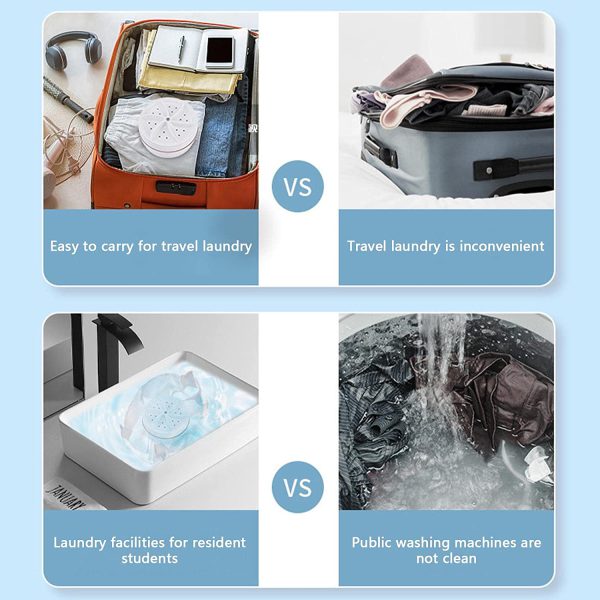 2-in-1 Portable Mini Washing Machine - SS Smart Store