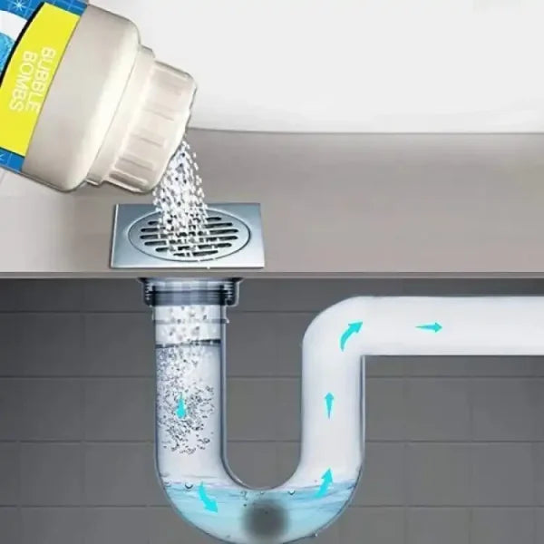Quick Wash Sink & Drain Cleaner – Powerful Pipe Dredge & Deodorizer - SS Smart Store