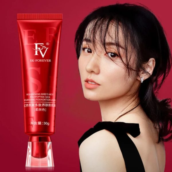 Red Diamond FV Oil-Absorbing Liquid Foundation | Best Tube Foundation – 30g (ORIGINAL) - SS Smart Store