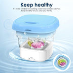 Powerful Mini Foldable Washing Machine with dryer and Foldable Washing Machine - SS Smart Store