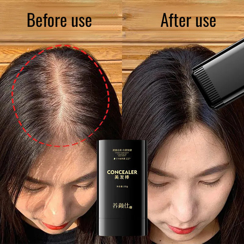 Gegemon Black Hair Wand instant root touch-up stick by SS Smart Shop, 16g, with black color for quick hair root concealment.