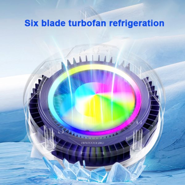 SL-25 15W High-Power Mobile Phone Cooler – Magnetic/Clip-On Radiator with Fast Ice Cooling & RGB LED Lights - SS Smart Store