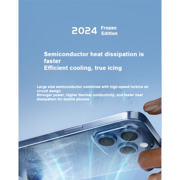 SL-25 15W High-Power Mobile Phone Cooler – Magnetic/Clip-On Radiator with Fast Ice Cooling & RGB LED Lights - SS Smart Store