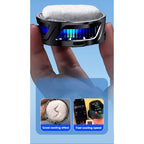 SL-25 15W High-Power Mobile Phone Cooler – Magnetic/Clip-On Radiator with Fast Ice Cooling & RGB LED Lights - SS Smart Store